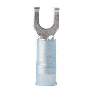 LOCKING SPADE TERMINALS - NYLON INSULATED - 16-14GA - #10