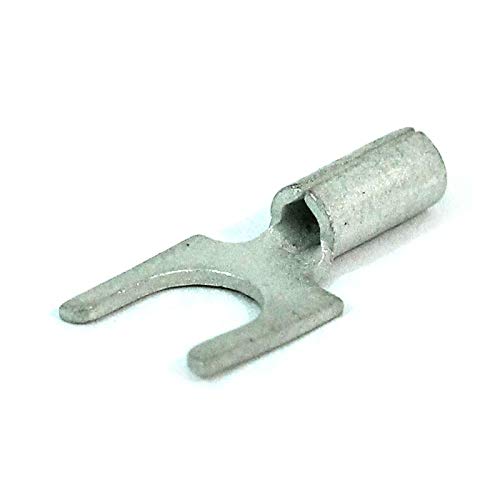 BLOCK SPADE TERMINALS - NON INSULATED - 12-10GA - #6