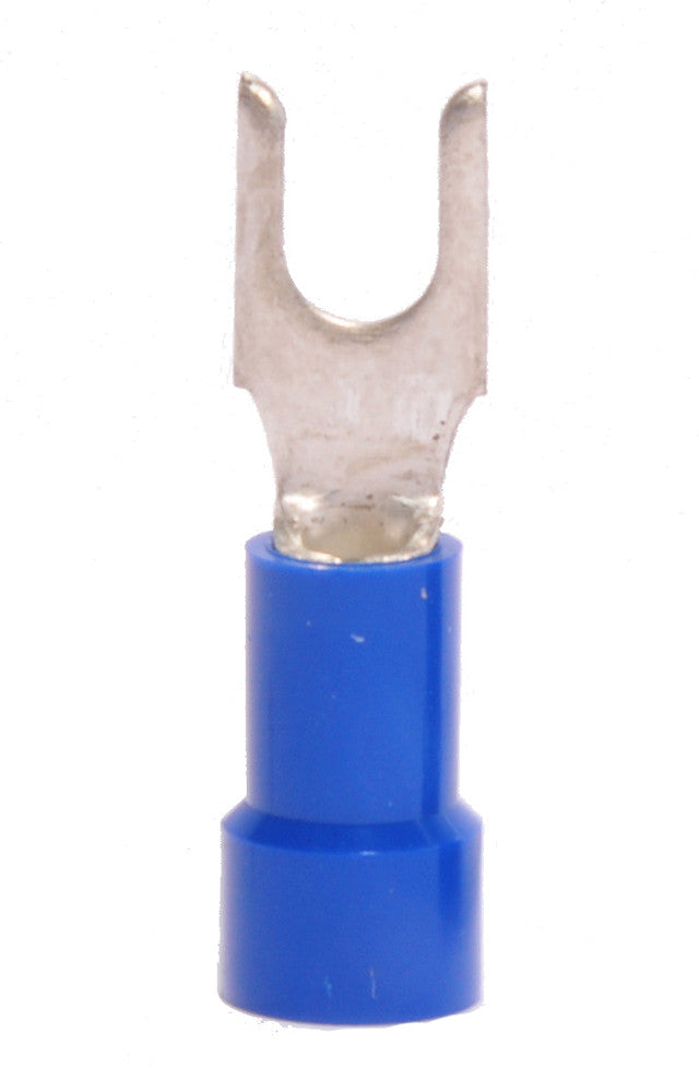 BLOCK SPADE TERMINALS - VINYL INSULATED - 16-14GA - #6