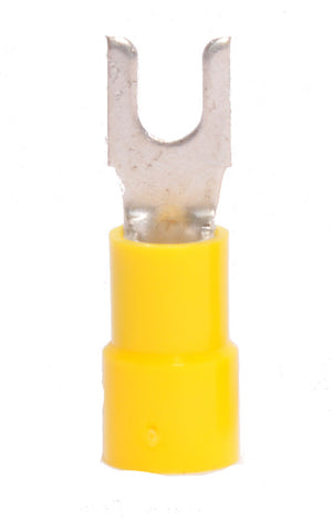 BLOCK SPADE TERMINALS - VINYL INSULATED - 12-10GA - #10