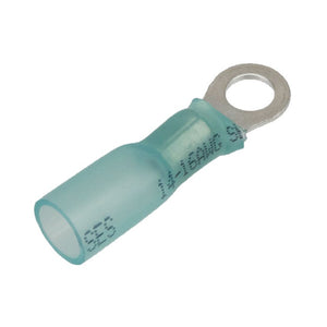 RING TERMINALS - 16-14GA - #10 - HEAT SHRINK
