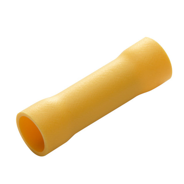 BUTT CONNECTORS - VINYL INSULATED - 12-10GA - YELLOW