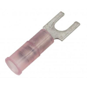 BLOCK SPADE TERMINALS - NYLON INSULATED - 22-18GA - #8