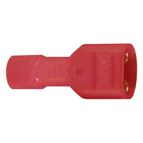 FEMALE QUICK DISCONNECT TERMINALS - NYLON FULLY INSULATED - 22-18GA - .250" - HEAT SHRINK