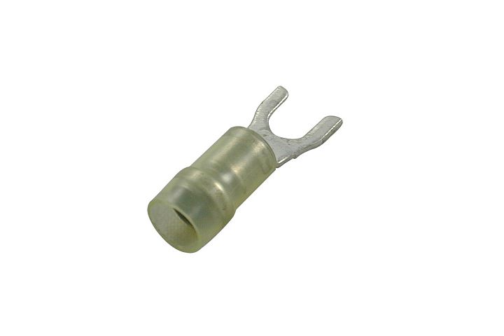 BLOCK SPADE TERMINALS - NYLON INSULATED - 12-10GA - #6